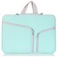 Mobigear Double Zipper Neopren Laptop Sleeve (max 23 cm x 32 cm) Laptop Hülle - Grün