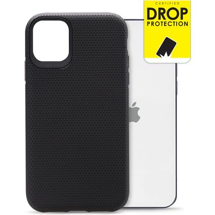 My Style Tough iPhone 12 Hülle Hardcase Backcover Stoßfest - Schwarz