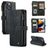 Caseme C30 iPhone 13 Pro Max Hülle Klapphülle Geldbörse - Schwarz