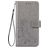 Mobigear Clover Samsung Galaxy A32 4G Klapphülle Portemonnaie - Grau