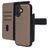 Mobiparts iPhone 17 Hülle Echtleder 2in1 Klapphülle (herausnehmbar) Portemonnaie - Taupe