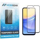 Mobigear Premium Samsung Galaxy A15 Panzerglas Gehärtetes Glas Displayschutz - Hüllenfreundlich - Schwarz Mobigear Premium Samsung Galaxy A15 Panzerglas Gehärtetes Glas Displayschutz - Hüllenfreundlich - Schwarz