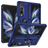 Mobigear Armor Ring Samsung Galaxy Z Fold 4 Hülle Hardcase Backcover Stoßfest mit Ringhalter - Blau
