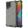 Mobigear Honeycomb Samsung Galaxy M53 Hülle Hardcase Backcover Stoßfest - Schwarz