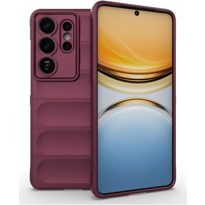 Mobigear Bumpy Samsung Galaxy S26 Ultra TPU (flexibel) Backcover - Wine Red