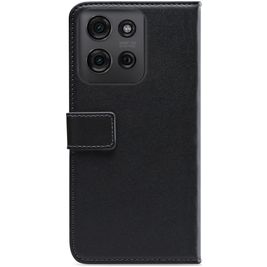 Mobilize Classic Gelly Wallet Motorola Moto G75 Hülle Klapphülle Geldbörse - Schwarz