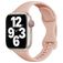 Mobigear Sport Slim Silikon Apple Watch Armband Drückerschließe - 49/46/45/44 mm - Pastellrosa