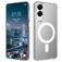 Mobigear Shockproof Durchsichtig Samsung Galaxy S25 Edge MagSafe Hülle Hardcase Backcover - Transparent