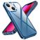 Mobigear Crystal iPhone 14 Plus Hardcase Backcover - Blau