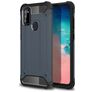 Mobigear Outdoor Samsung Galaxy M51 Hülle Hardcase Backcover Stoßfest - Marineblau