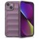 Mobigear Bumpy iPhone 14 Hülle Flexibles TPU Backcover - Lila