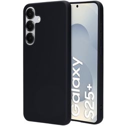 Mobiparts Samsung Galaxy S25 Plus Silikon Backcover - Schwarz