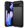 Mobigear Brushed Slim Google Pixel 11 Pro XL Hülle Flexibles TPU Backcover - Schwarz