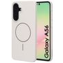 Mobiparts Slim Line Samsung Galaxy A56 MagSafe Hülle Hardcase Backcover - Off White
