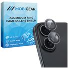 Mobigear Single Lens iPhone 17 Panzerglas Gehärtetes Glas Kameralinsen Schutz - Hüllenfreundlich - Schwarz