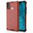 Mobigear Honeycomb HONOR 9X Lite Hülle Hardcase Backcover Stoßfest - Rot
