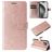 Mobigear Butterfly iPhone 16 Pro Max Klapphülle Portemonnaie - Roségold