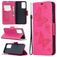 Mobigear Butterfly Samsung Galaxy A52 Hülle Klapphülle Geldbörse - Magenta