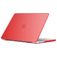 Mobigear Glossy MacBook Pro 16 Zoll (2021-2026) Hardcase Hülle MacBook Case - Rot - Model A2485 / A2780 / A2991 / A3186 / A3428 / A3429