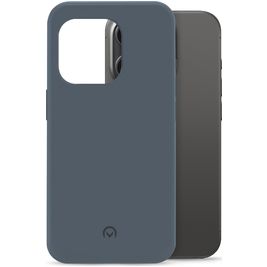 Mobilize Rubber Gelly iPhone 15 Pro Hülle Flexibles TPU Backcover - Matt Blue