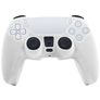 Mobigear Classic Dünn Playstation 5 controller Hülle Flexibles Silikon - Weiß