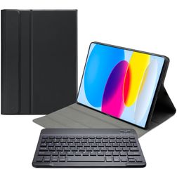 Mobilize Detachable Bluetooth Keyboard iPad 11 (2025) Hülle QWERTY Bluetooth Tastatur Klapphülle - Schwarz