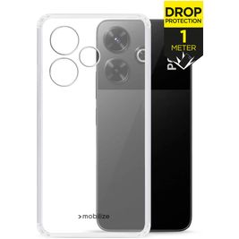 Mobilize Naked Protection Durchsichtig POCO M6 Hülle Hardcase Backcover Stoßfest - Transparent