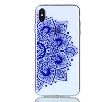 Mobigear Design iPhone XS Max TPU (flexibel) Backcover - Mandala
