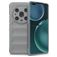 Mobigear Bumpy HONOR Magic 4 Pro Hülle Flexibles TPU Backcover - Grau