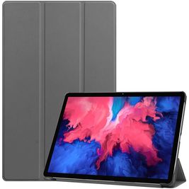 Mobigear Tri-Fold Lenovo Tab P11 Plus Gen 1 Hülle Klapphülle - Grau