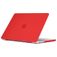 Mobigear Matte MacBook Pro 16 Zoll (2021-2026) Hardcase Hülle MacBook Case - Rot - Model A2485 / A2780 / A2991 / A3186 / A3428 / A3429