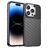 Mobigear Groove iPhone 15 Pro Hülle Flexibles TPU Backcover - Schwarz
