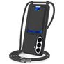 Mobigear Lanyard Card Samsung Galaxy S26 Plus Silikon Handykette mit Kartenhalter - Schwarz