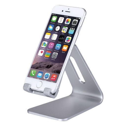 Mobigear Desk Telefonständer - High - Silber Universal