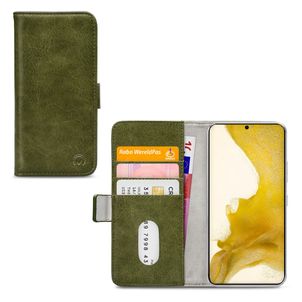 Mobilize Elite Gelly Samsung Galaxy S22 Plus Hülle Klapphülle Geldbörse - Grün