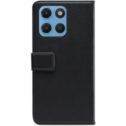 Mobilize Classic Gelly Wallet Motorola Moto G17 Power Hülle Klapphülle Geldbörse - Schwarz