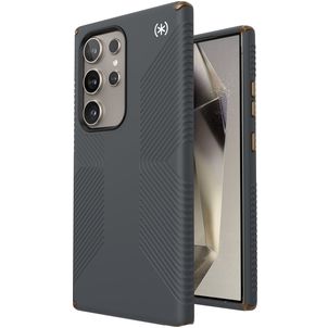 Speck Presidio2 Grip Samsung Galaxy S24 Ultra Hülle Hardcase Backcover Stoßfest - Charcoal Grey