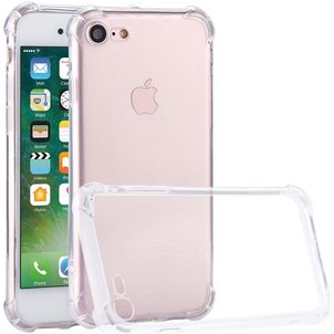 Mobigear Cushion Durchsichtig iPhone 7 Hülle Flexibles TPU Backcover Stoßfest - Transparent