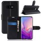 Mobigear Classic Samsung Galaxy S10e Hülle Klapphülle Geldbörse - Schwarz