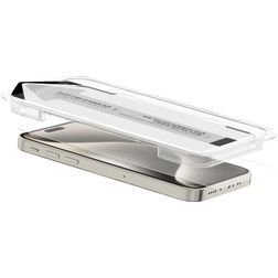 ITSkins Supreme iPhone 15 Pro Panzerglas Gehärtetes Glas Displayschutz - Hüllenfreundlich + Applikator