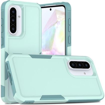 Mobigear Heavy Armor Samsung Galaxy A36 Hülle Hardcase Backcover Stoßfest - Grün